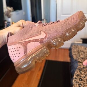Nike Rose VaporMax Flyknit Shoes size 5.5